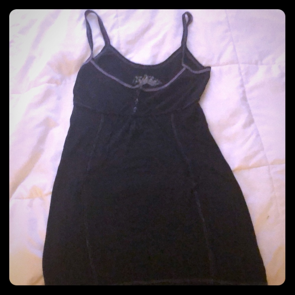 Free People black cotton camisole